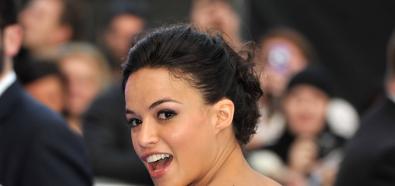 Michelle Rodriguez na premierze "Szybkich i wściekłych" w Londynie