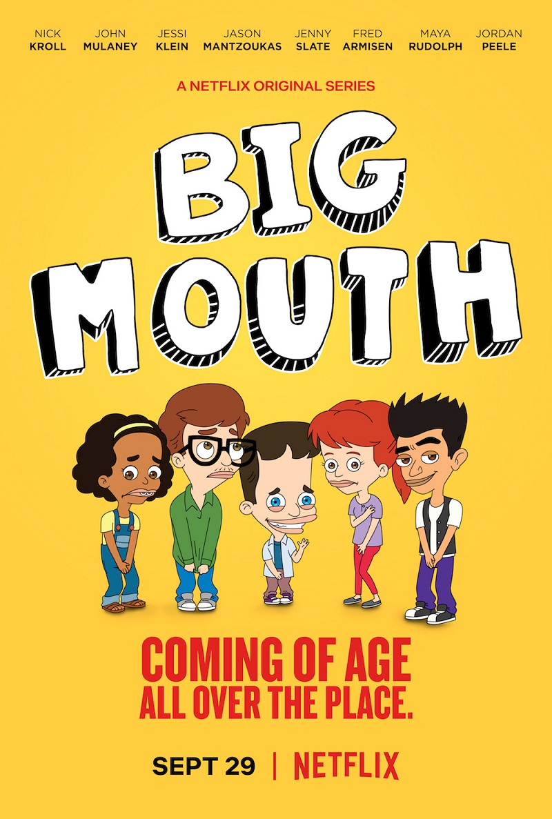 Big Mouth - zapowiedź kreskówki dla dorosłych od Netflixa