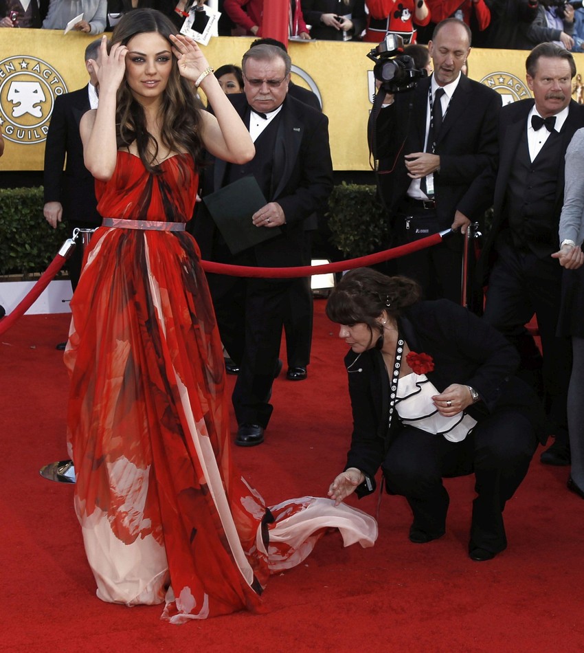Mila Kunis na gali wręczenia nagród Gildii Aktorów Filmowych