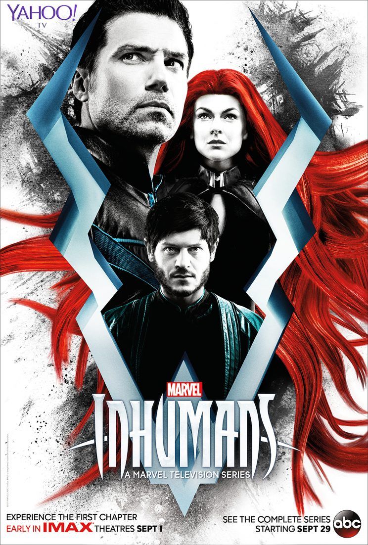 Inhumans - dwa plakaty promujące nowy serial stacji ABC