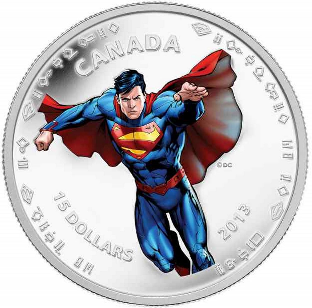 Kanadyjska mennica wybiła kolekcję monet z Supermanem