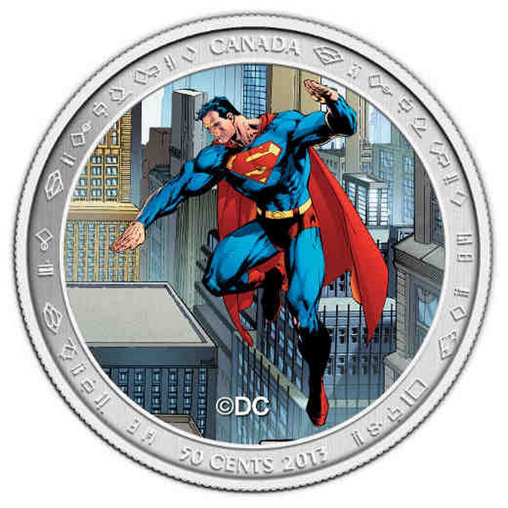 Kanadyjska mennica wybiła kolekcję monet z Supermanem