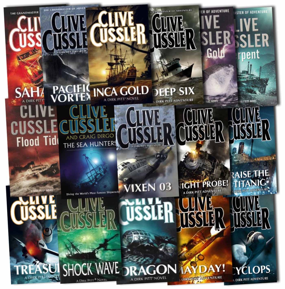 Clive Cussler ? 5 książek od mistrza przygody
