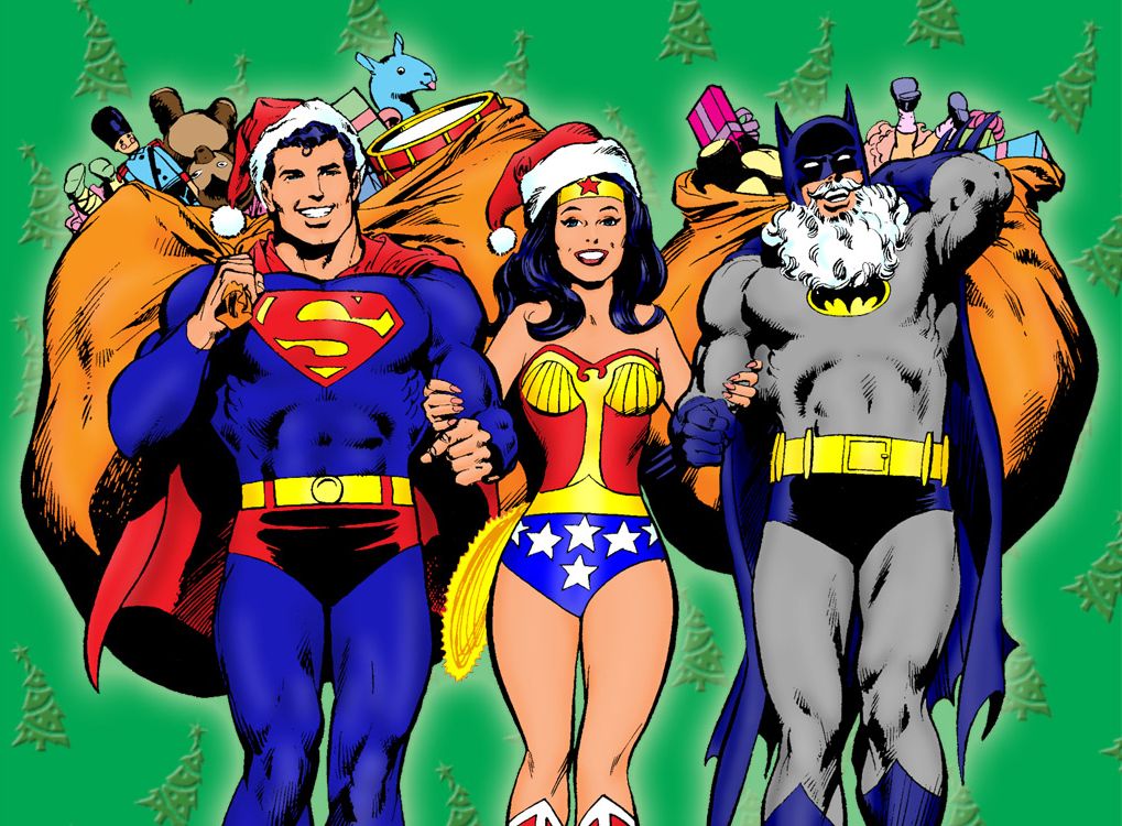 Jak superbohaterowie spędzają święta?