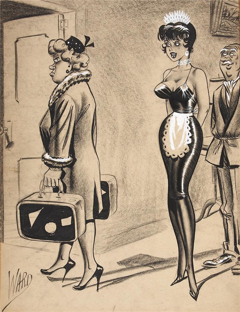 Bill Ward i jego rysunkowe piękności
