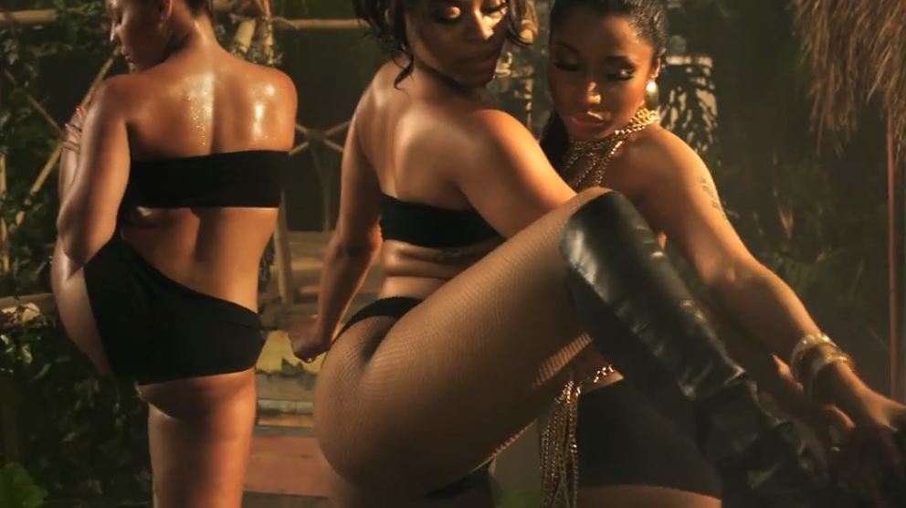 "Anaconda" - pochwała wielkiej pupy w nowym teledysku Nicki Minaj