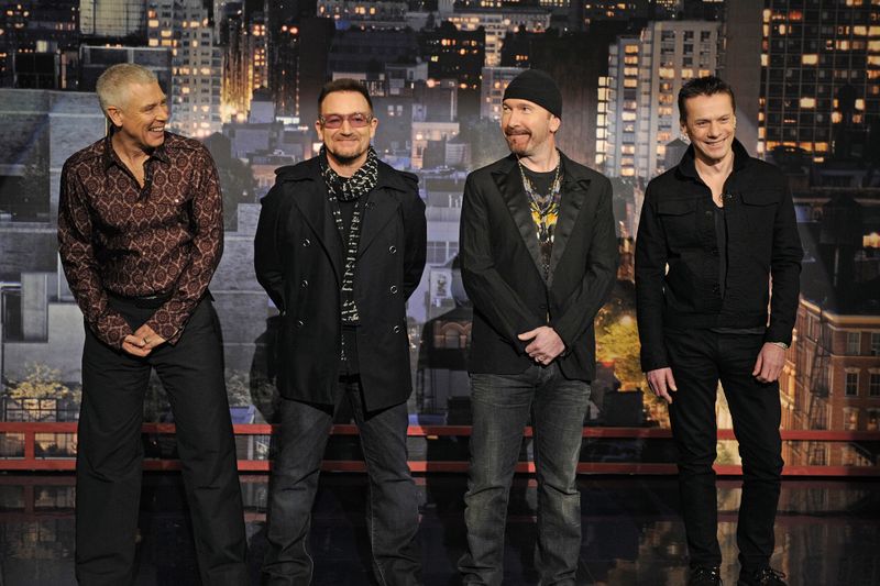 Bono zaśpiewał "Get Lucky" - największy hit ostatnich sezonów