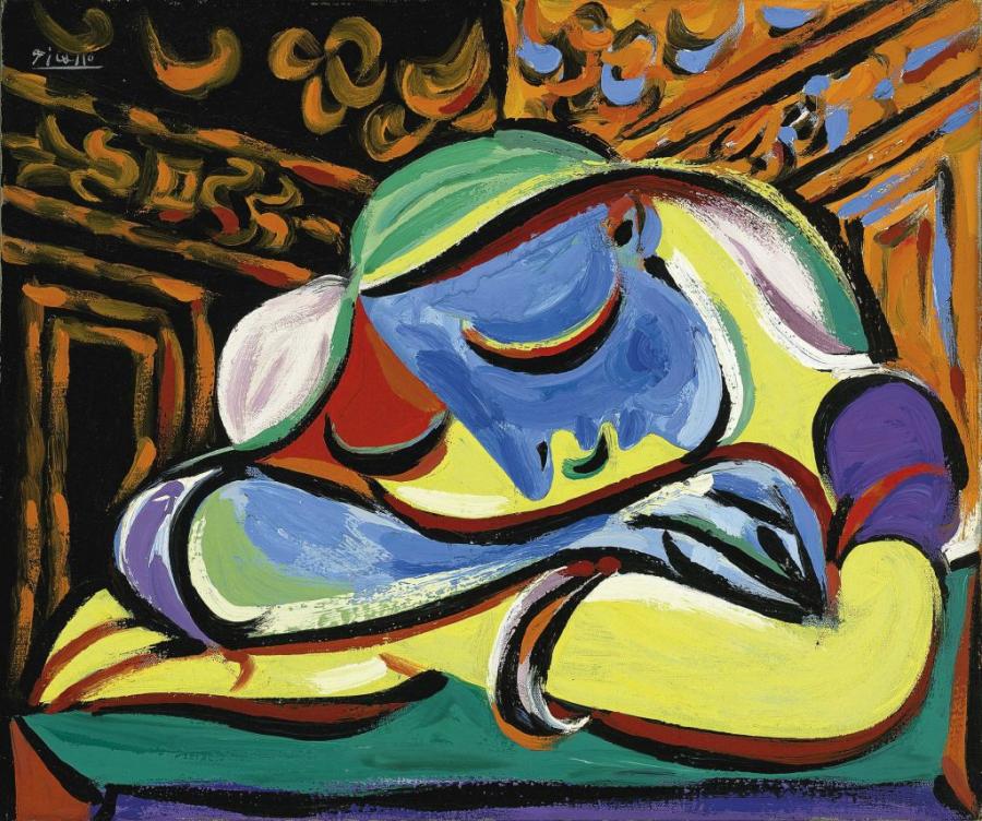 "Jeune fille endormie", Pablo Picasso