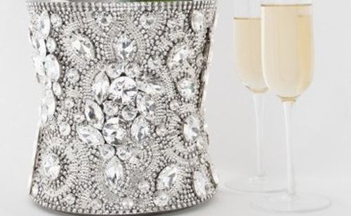 Thorson Hosier - wiaderko do szampana wysadzane kryształami Swarovskiego