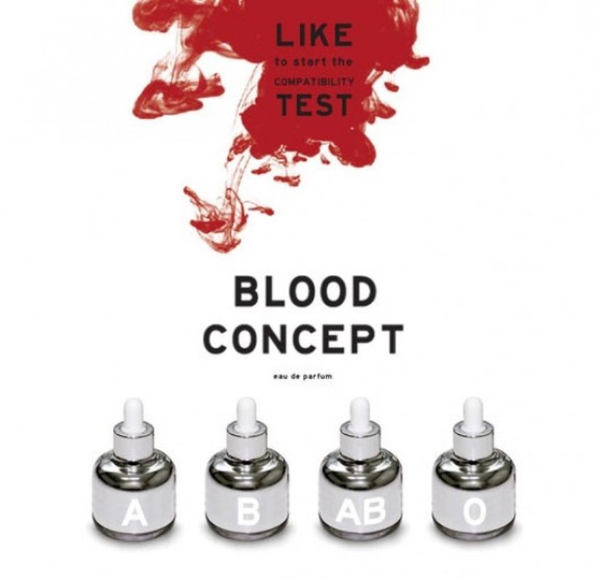 Blood Conspect - perfumy oparte na grupie krwi