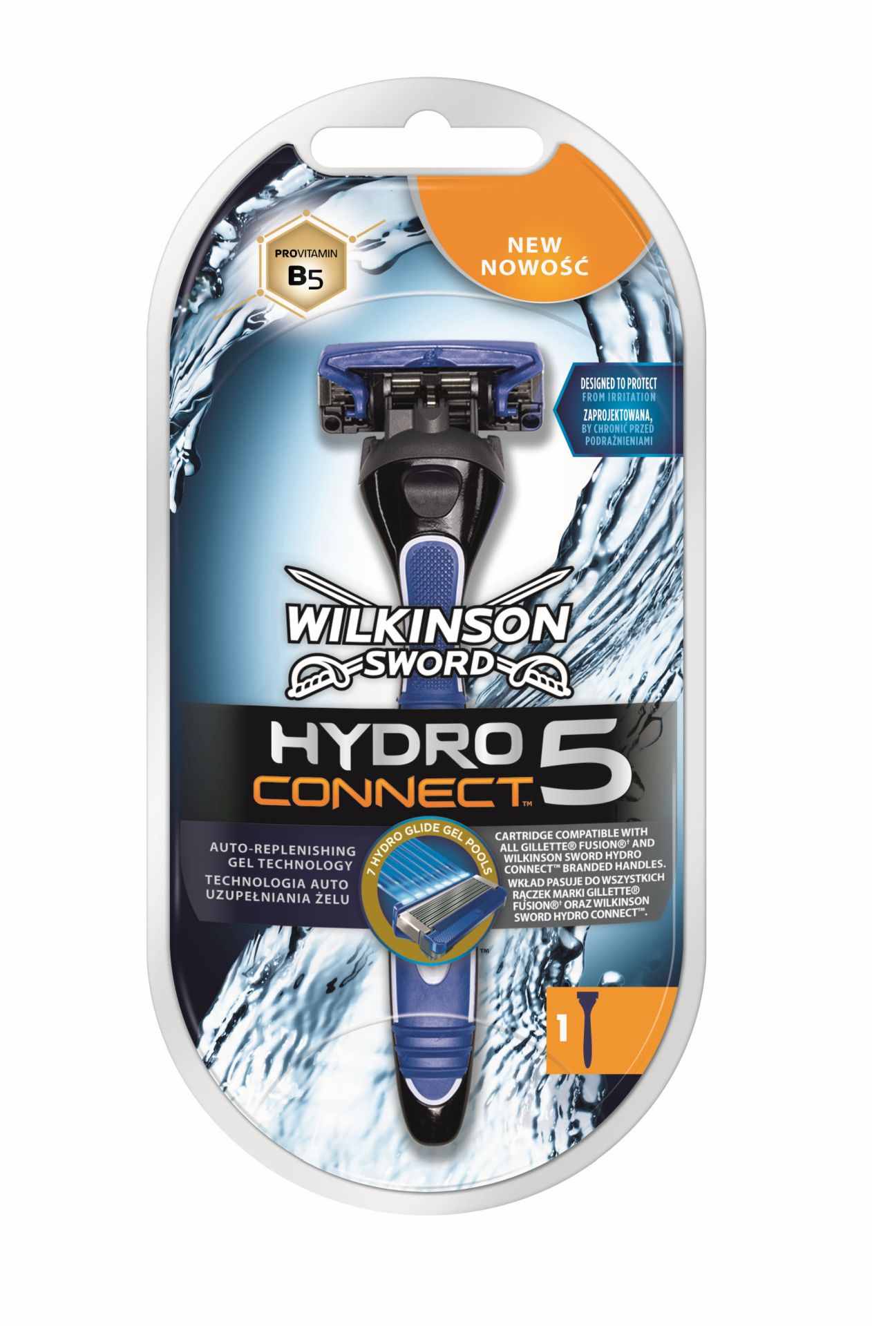 Wilkinson Sword Hydro Connect 5 - mała rewolucja w goleniu