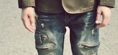 Dziurawe jeansy cały czas na topie! 