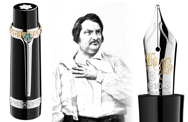 Montblanc Writers Edition 2013 - wieczne pióra poświęcone francuskiemu pisarzowi - Balzacowi