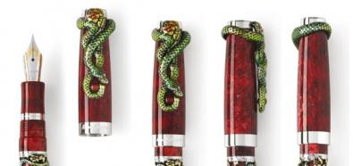 Montegrappa Snake 2013 - specjalna kolekcja ręcznie malowanych piór i długopisów