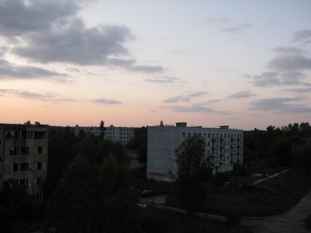 Opuszczone miasta - Kłomino, Pstrąże, Kazubnik