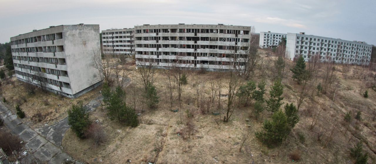 Opuszczone miasta - Kłomino, Pstrąże, Kazubnik