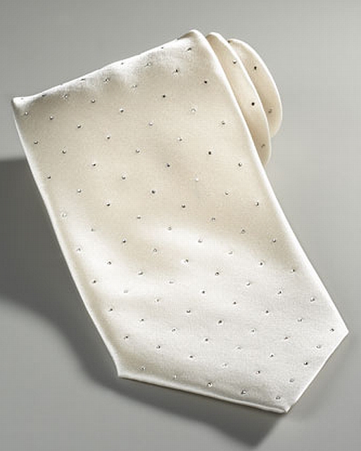 Kryształowy krawat od Stefano Ricci