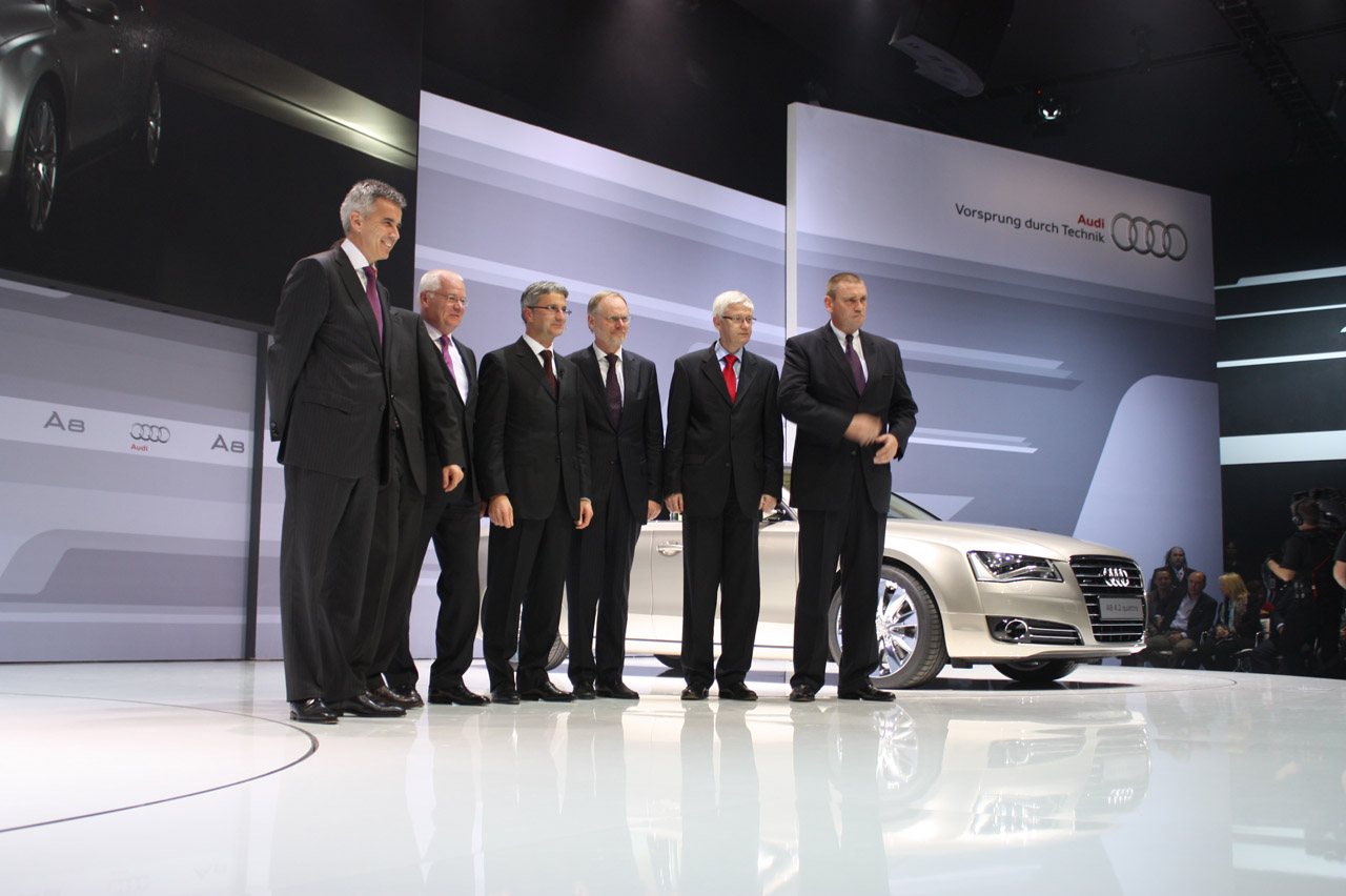 Nowe Audi A8 model 2010