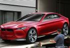 BMW - prototyp auta sportowego - wizualizacja
