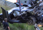 Koenigsegg One:1 crash