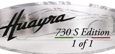 Pagani Huayra 730 S