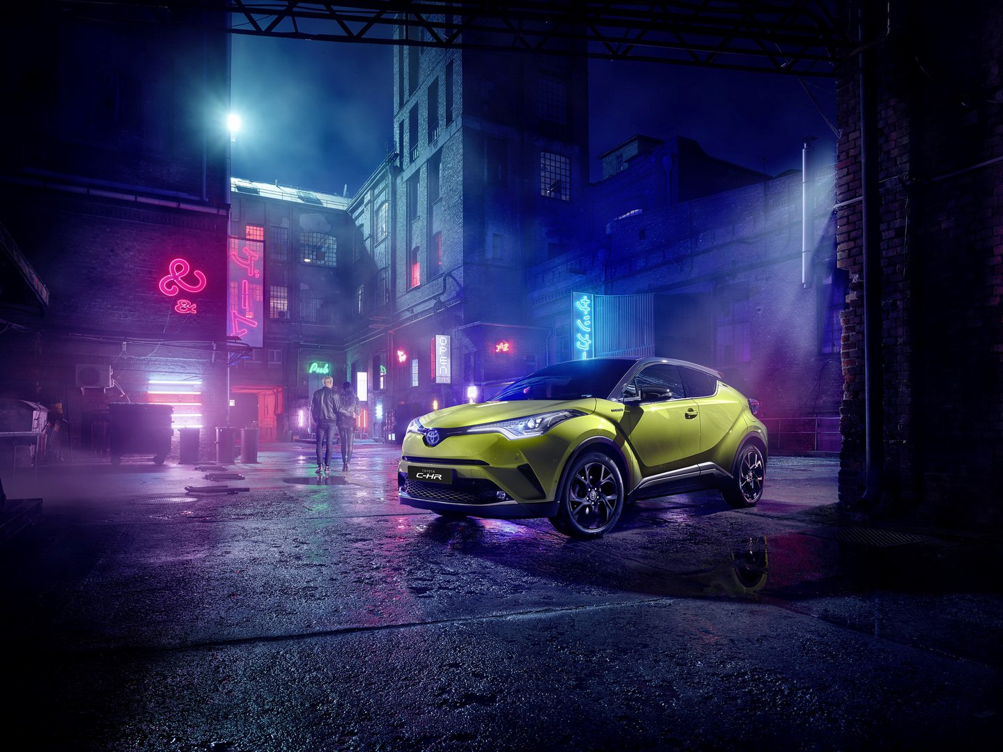 Toyota C-HR Neon Lime By JBL