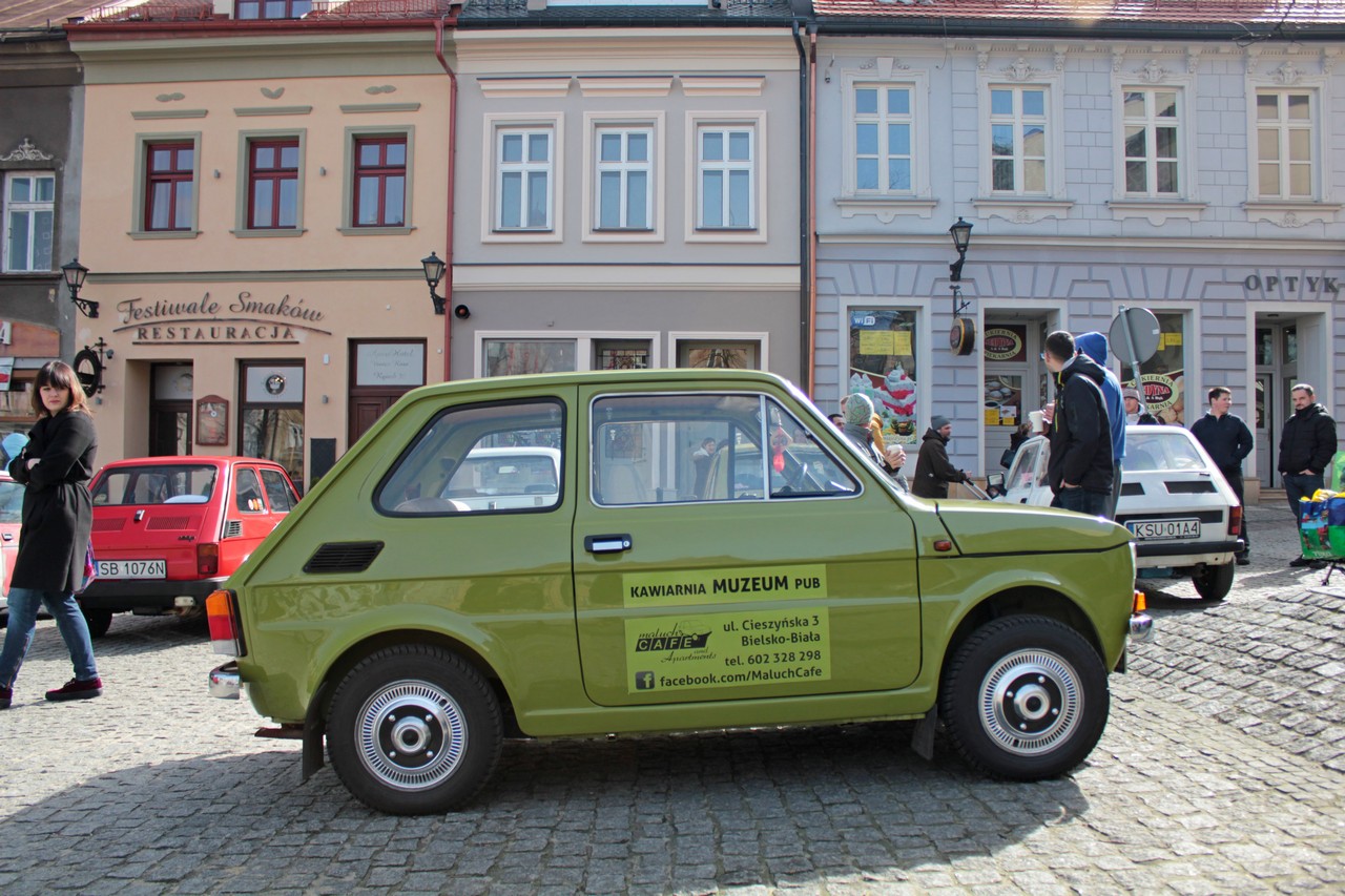 Fiaty 126p w Bielsku-Białej