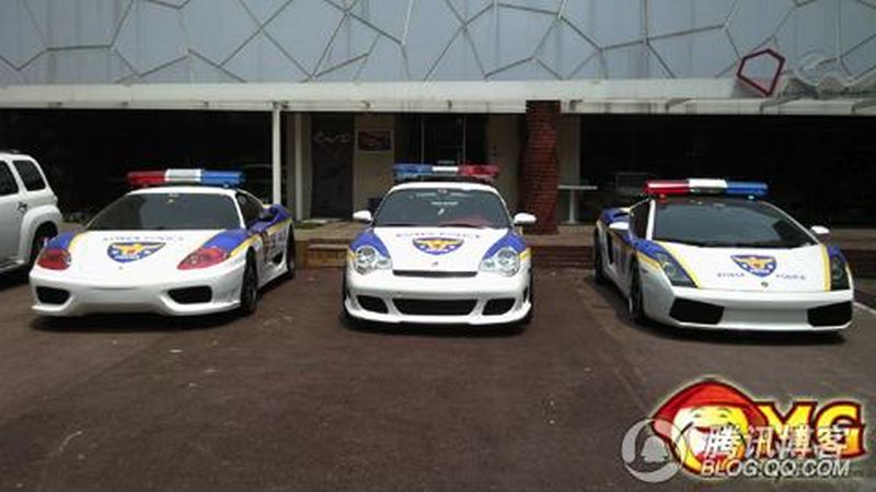 Ferrari, Lambo i Porsche w służbie koreańskiej policji
