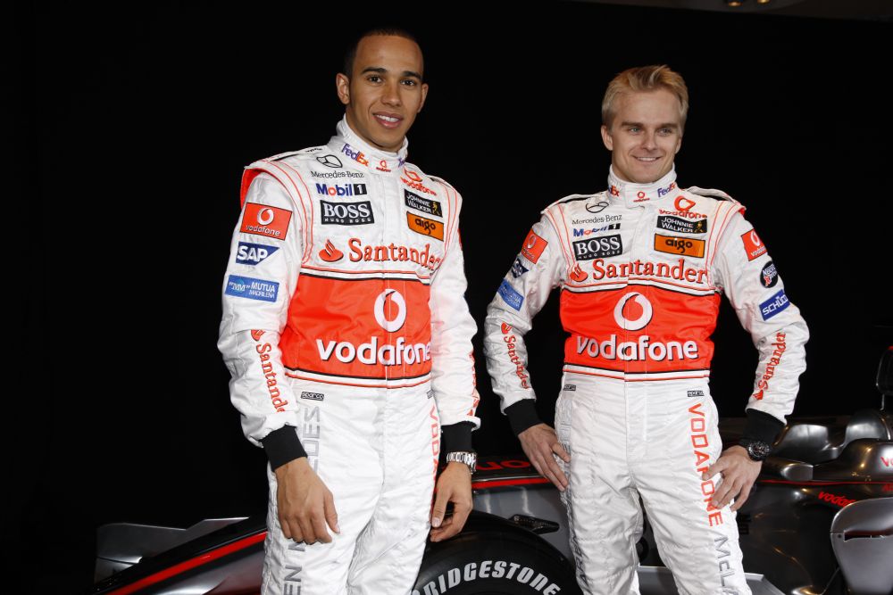 Lewis Hamilton Heikki Kovalainen