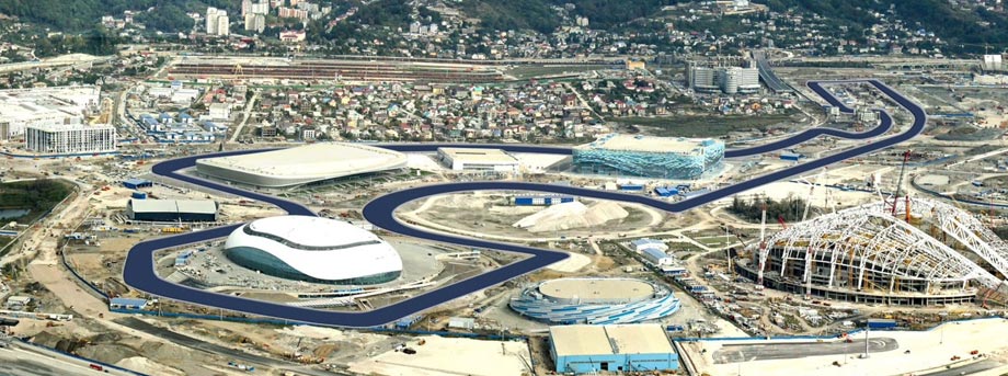 Soczi: Tor F1 w Parku Olimpijskim