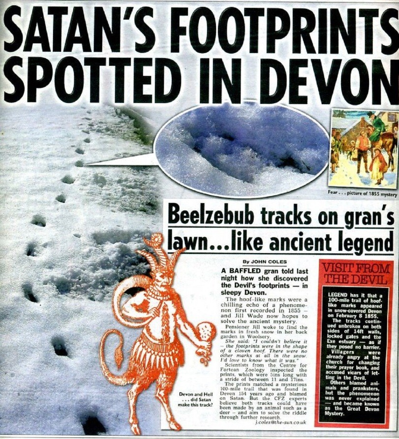 diabeł z hrabstwa Devon