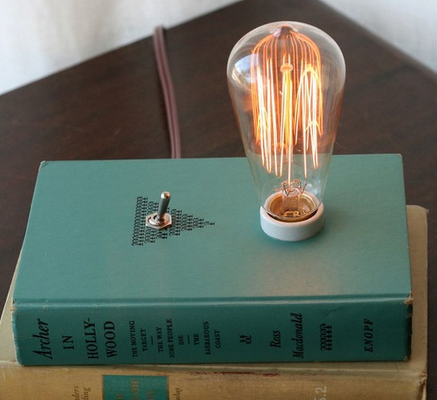Lampka nocna dla miłośników książek