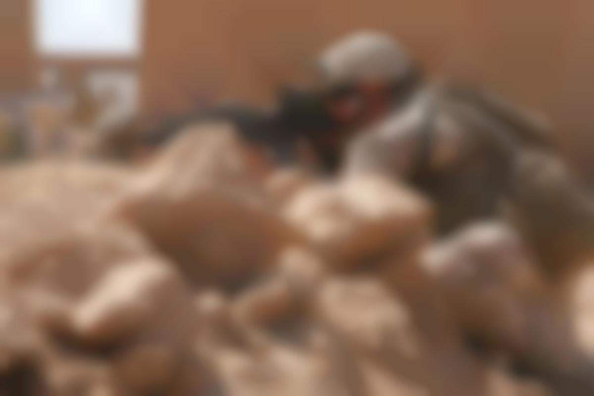 Marines w prownicji Helmand