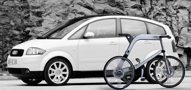 Nowoczesny rower z napędem elektrycznym od Audi