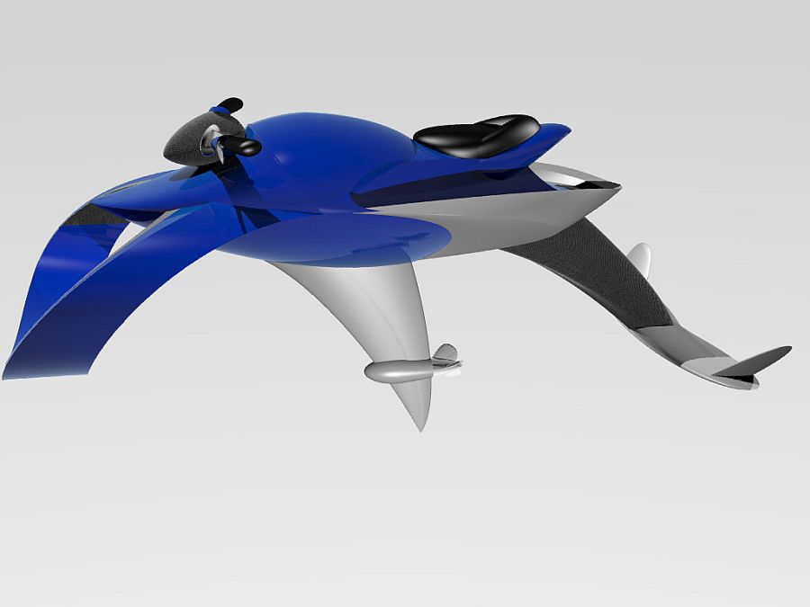 Dolphin Hydrofoli - futurystyczny skuter wodny
