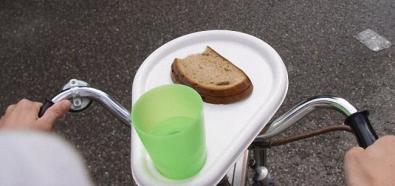 Jak zjeść posiłek na rowerze