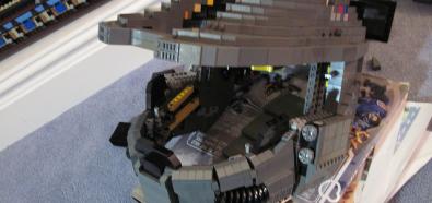 Master Chief - hełm zrobiony z kolekcji LEGO - Halo
