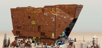 Sandwalker - pustynny pojazd z Gwiezdnych Wojen z 10000 klocków LEGO