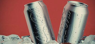 Nowy design Coca Coli - bezbarwna puszka