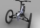 Tricycle Kamikaze - trójkołowy rower bez silnika elektrycznego