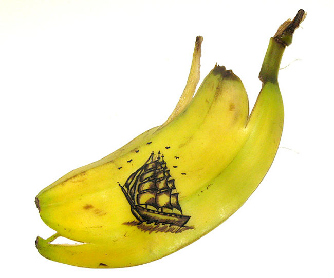 Bananowy żaglowiec