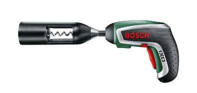 Bosch IXO w specjanej wersji odkorkuje wino