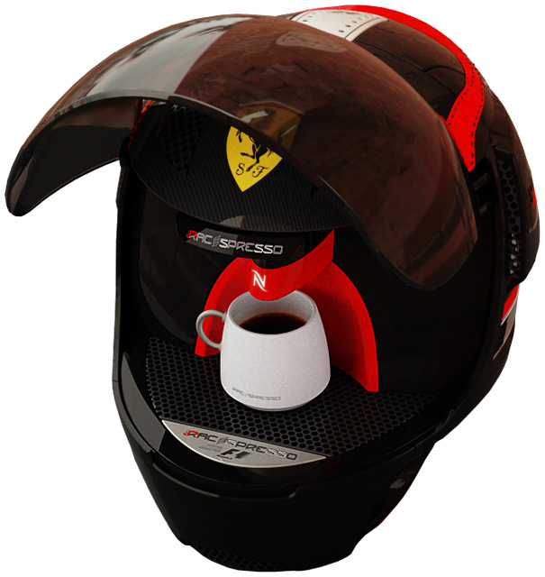 Ekspres do kawy w stylu Ferrari