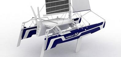 Foscat-32 - składany, słoneczny katamaran