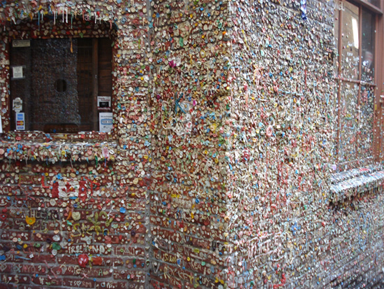 Gum Wall w Seattle
