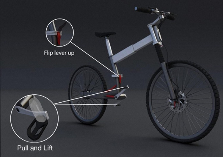 IziBi - składany rower z napędem elektrycznym