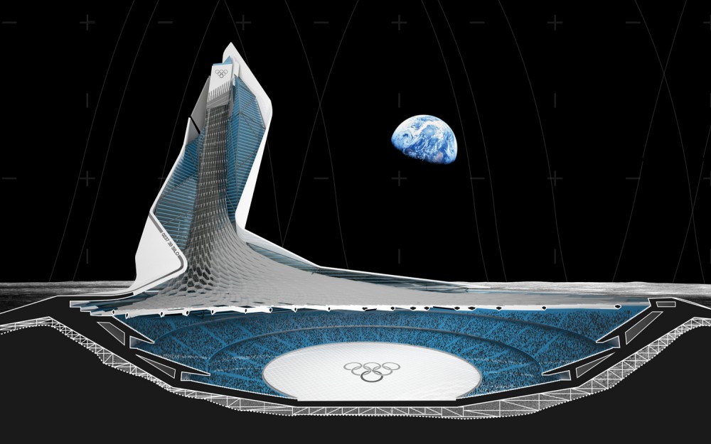 Księżycowy stadion olimpijski