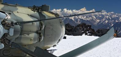 Wrak Mi-8 na Elbrusie