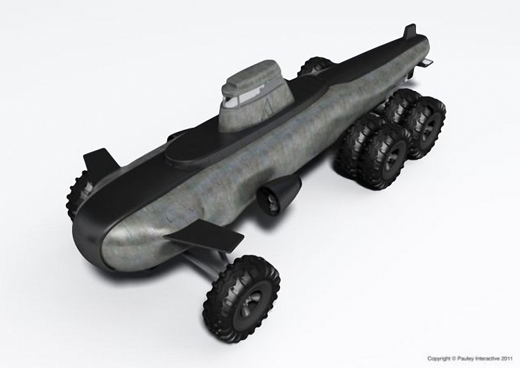 Pathfinder - jeżdżąca łódź podwodna