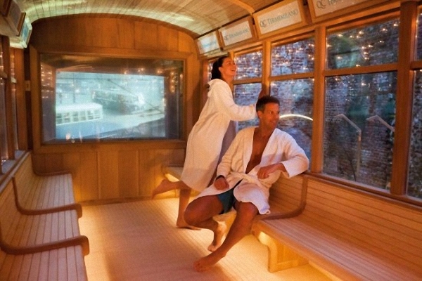 Pierwsza na świecie trwamwajowa sauna